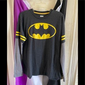 DC Batman Contast Sleeve Tee XL